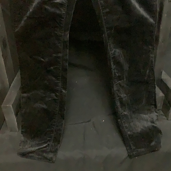 Loft | Black velour pants - Picture 3 of 6